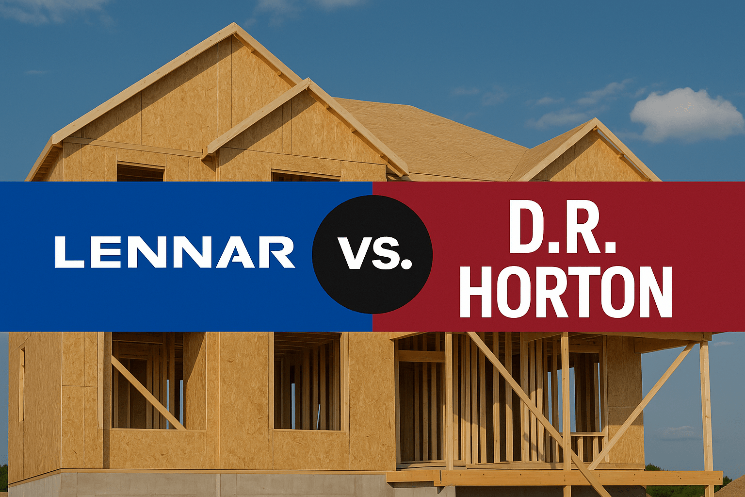 Lennar vs. D.R. Horton Biggest Home Builders in Dallas-Fort Worth
